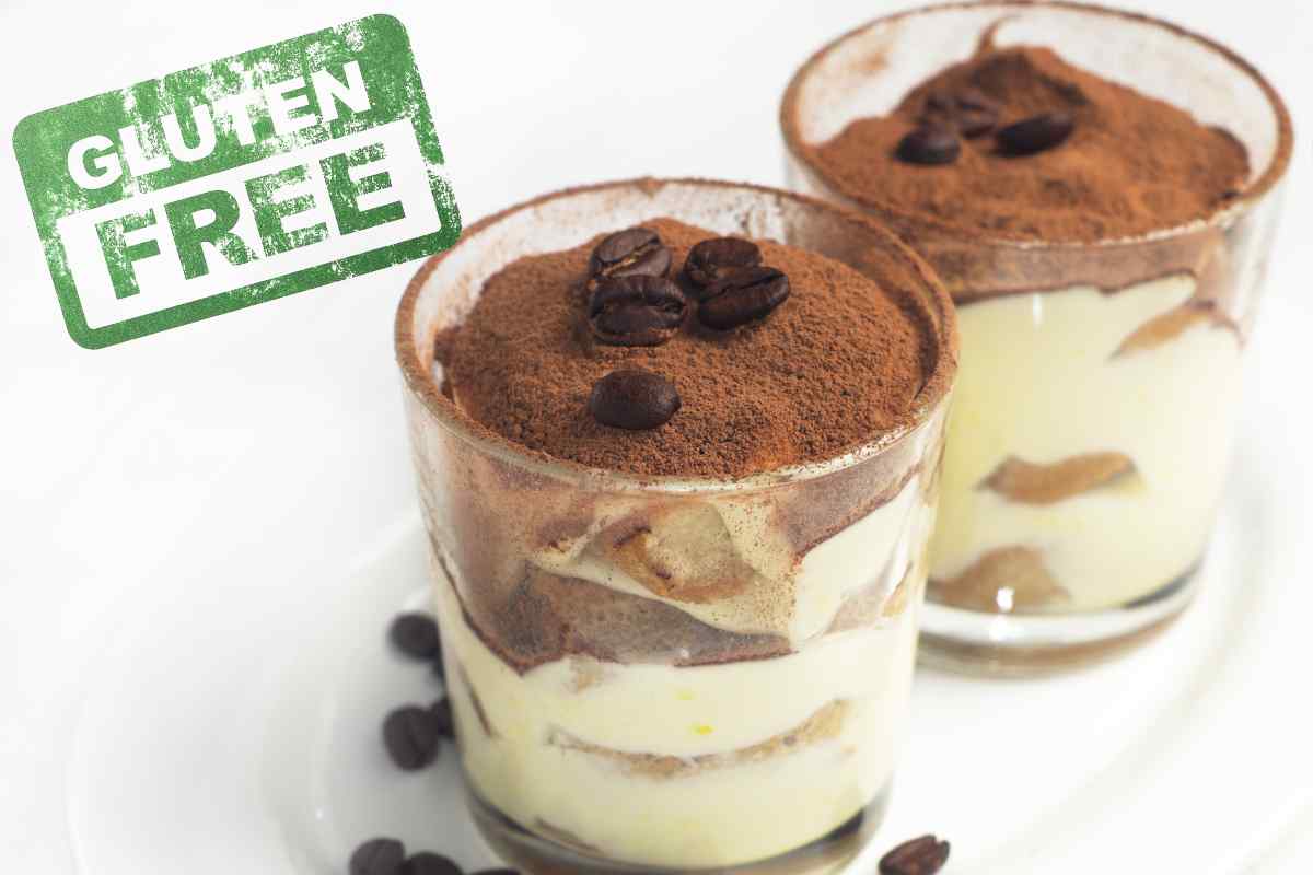 Tiramisù senza glutine né uova